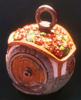 Hobbithaus Kugel zum Aufhängen